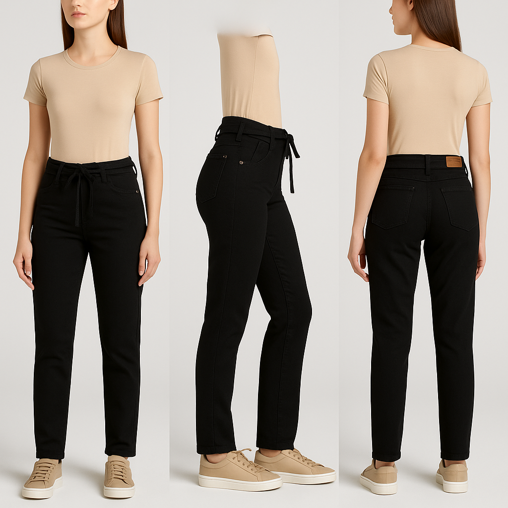 CALÇA SKINNY CROPPED ADRELI- K2B PRETA
