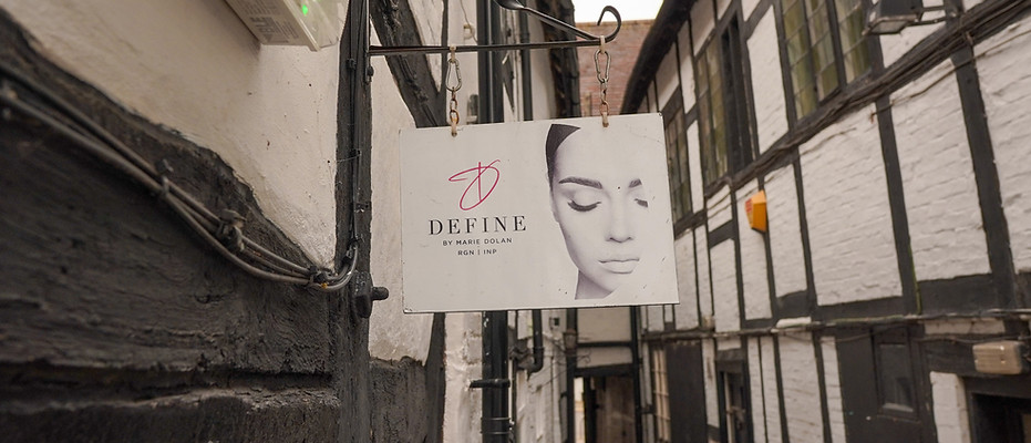 define by marie dolan in alcester. Aesthetics clinic in Warwickshire