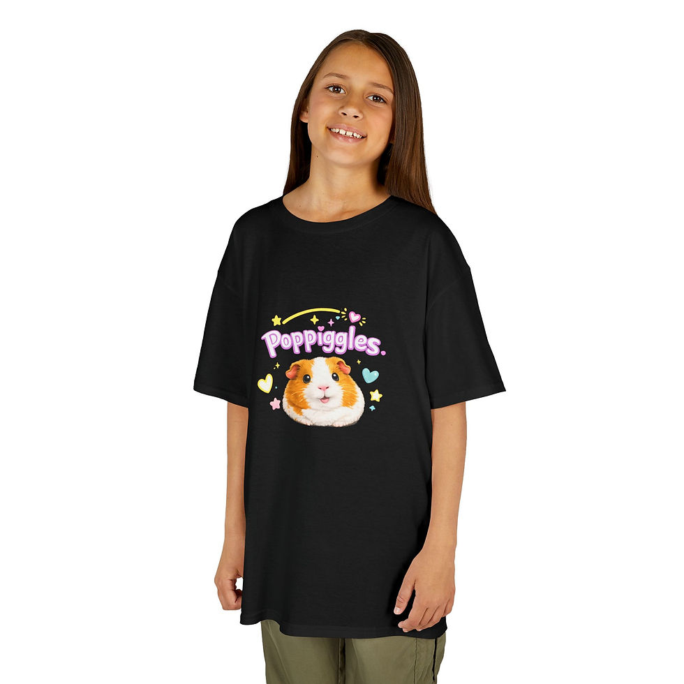 Thumbnail: Pop Piggles Kids Heavy Cotton™ Tee