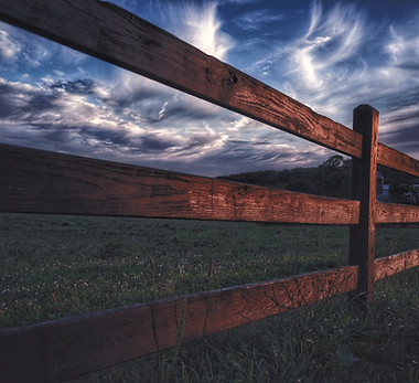 While shooting on a horse farm, I noticed the light was perfectly hitting this fence._edit