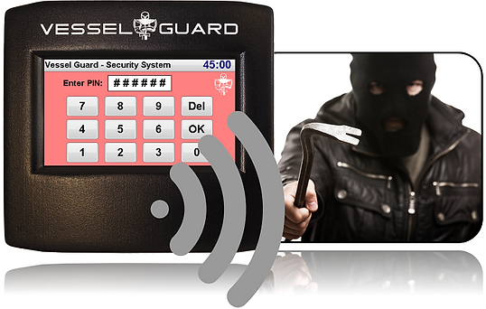 Vessel Guard Marine Security Alarm System
