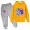 Thumbnail: Stitch Man Spring and Autumn Hoodie 2-piece Set for Boys and Girls Fashion Cloth
