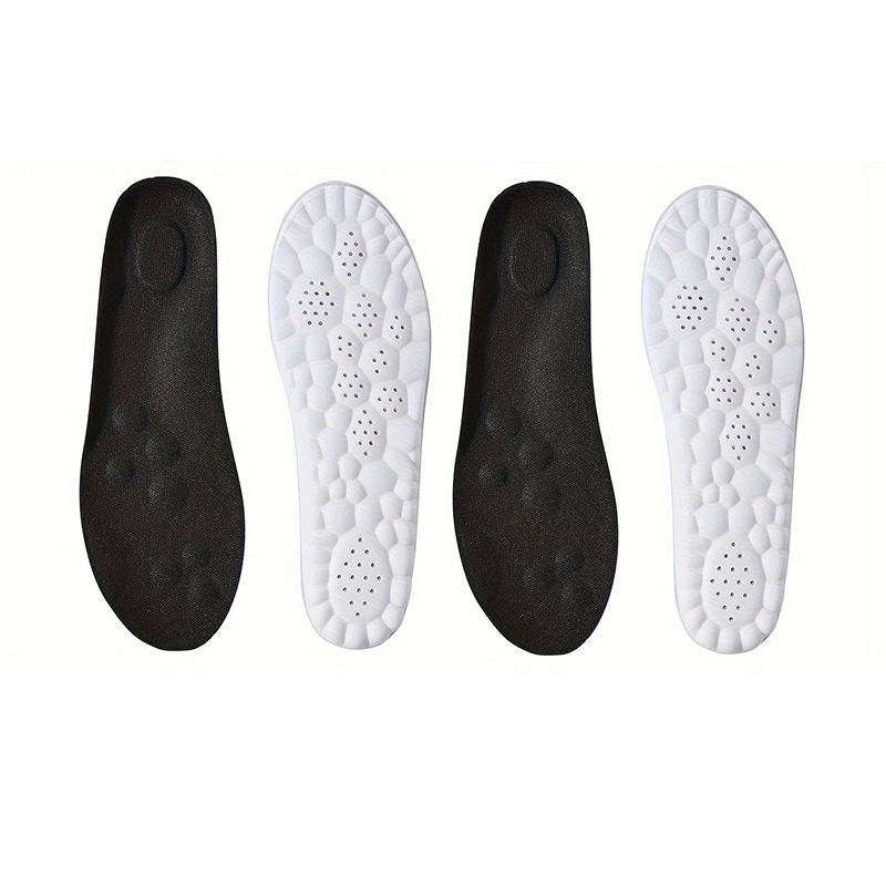 Thumbnail: 1Pair/2Pairs/4Pairs High Elasticity Latex Sport Insoles Soft Shoe Pads Arch Supp