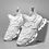 Thumbnail: Men's Breathable Shock Absorbing Shoes Running Race Blade Sneakers With Assorted