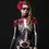 Thumbnail: Rose Skeleton Adult Kids Scary Costume Halloween Dress Cosplay Sexy Jumpsuit Car