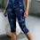 Thumbnail: Women's High Waisted Capri Pants Super Soft Tummy Control No See Through Workout