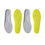 Thumbnail: 1Pair/2Pairs/4Pairs High Elasticity Latex Sport Insoles Soft Shoe Pads Arch Supp