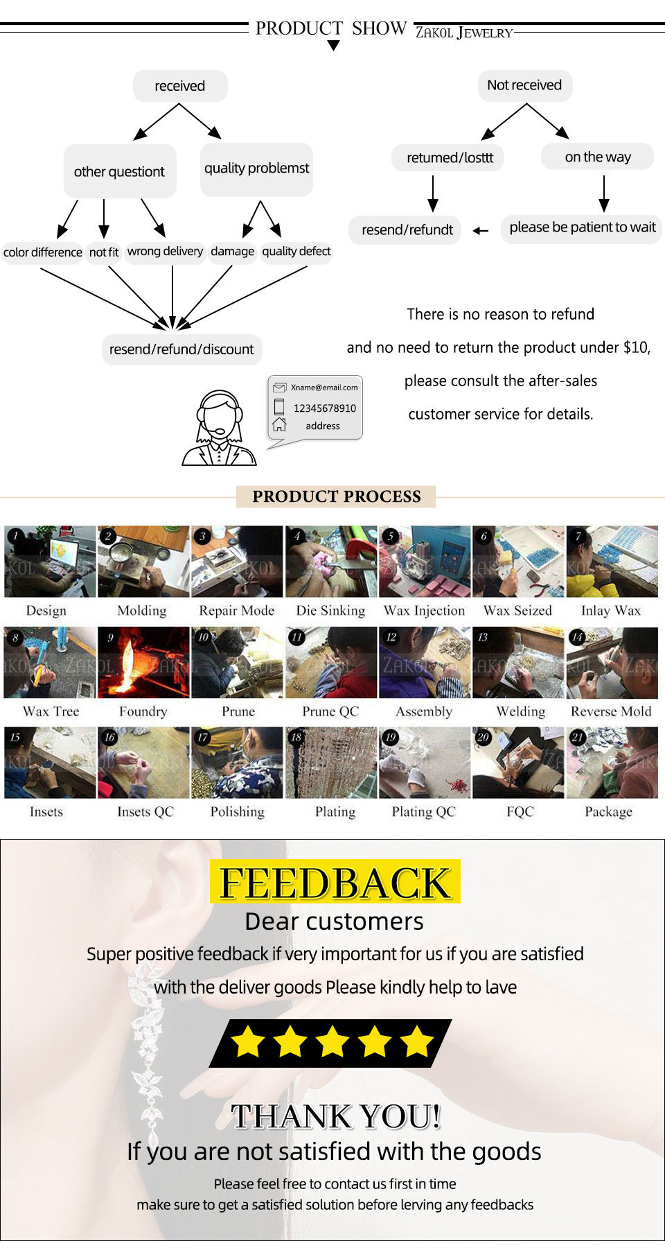 Thumbnail: Light Luxury Titanium Steel Star Series Necklace for Women Gold Color Planet Moo