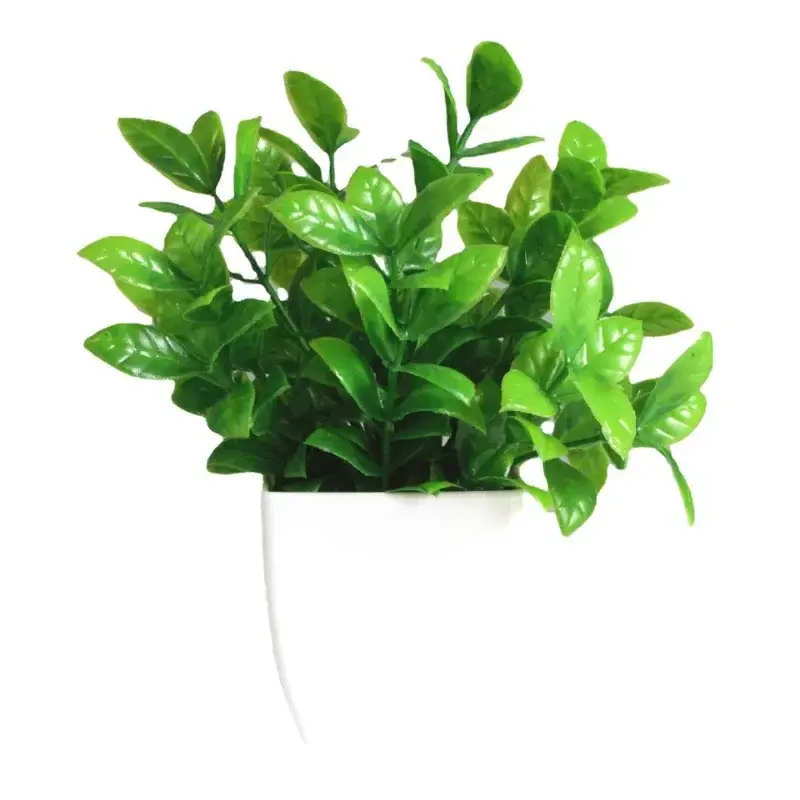 Thumbnail: Artificial Bonsai Green Fake Plant Eucalyptus Flower Potted Plant for Indoor Out