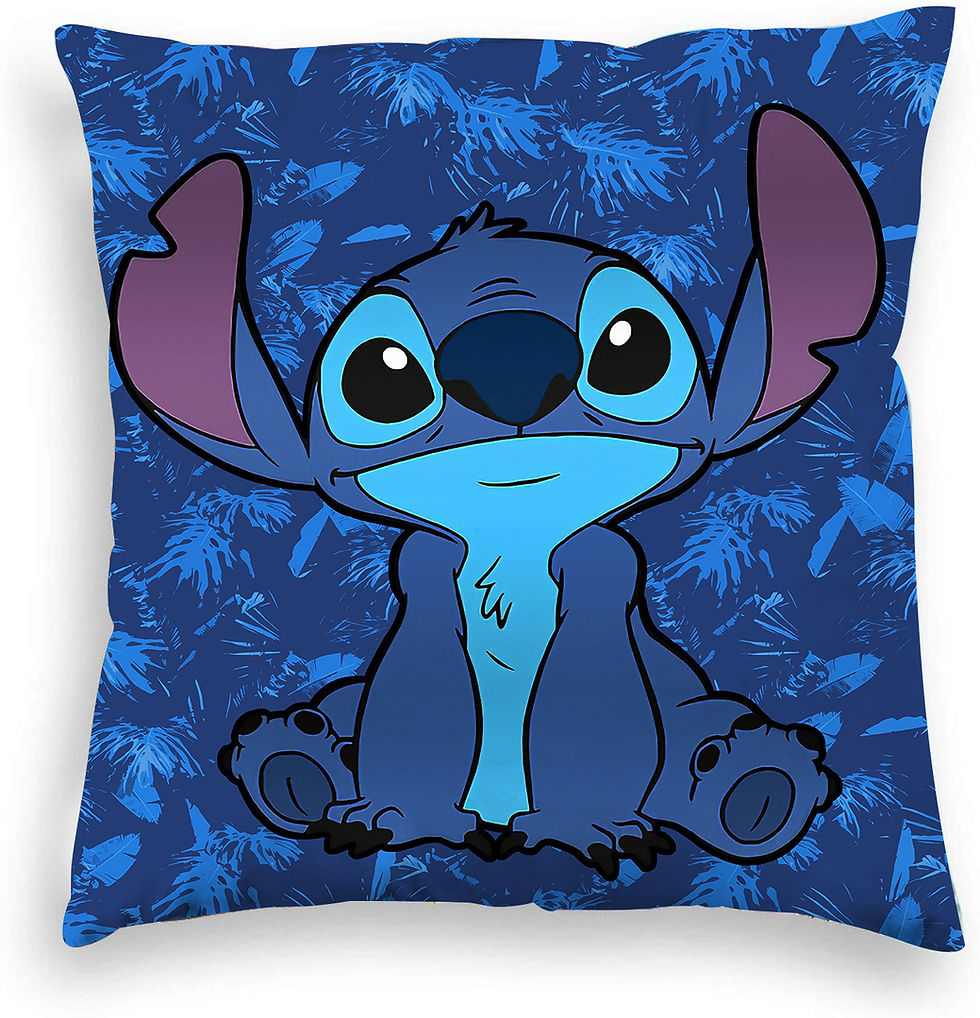 Thumbnail: Anime Figure Disney Stitch Double Sided Print Pillowcase Kawaii Stitch Pillow Pi