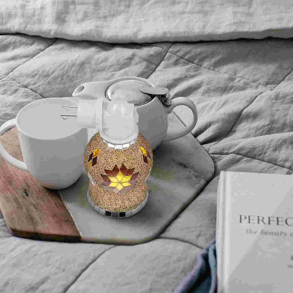 Thumbnail: Creative Mosaic Electric Wax Aroma Essential Oil Diffuser Plug In Fragrance Heat