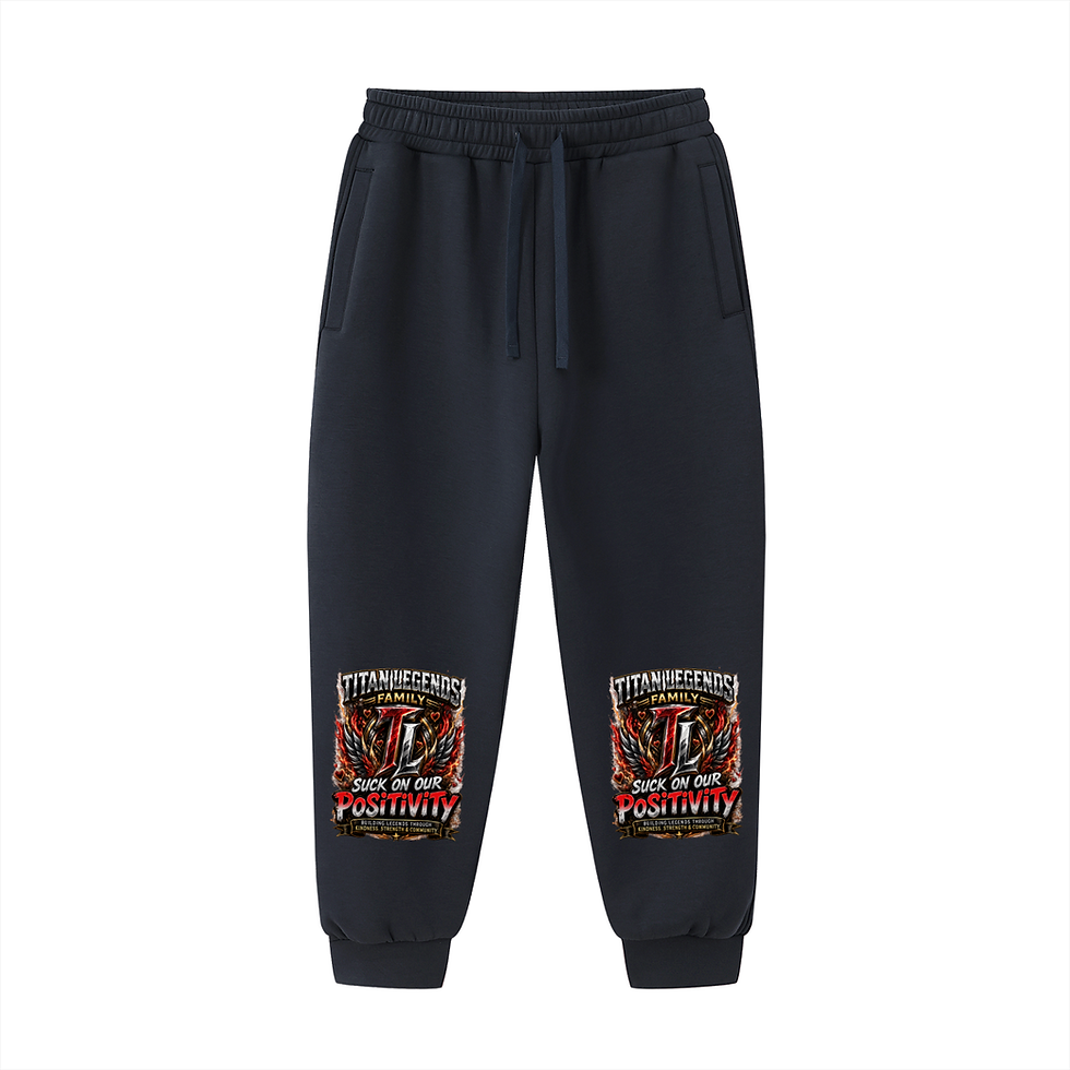 Thumbnail: Titan Family (positive) Essential Drawstring Jogged Sweatpants