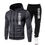 Thumbnail: 2025 New Men's zippered hoodie + Casual Pants Set for Autumn and Winter fashion 