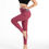 Thumbnail: Women Fashion Pocket Bubble Pants Stretchy Slim Leggings Gym Running Cycling Fit