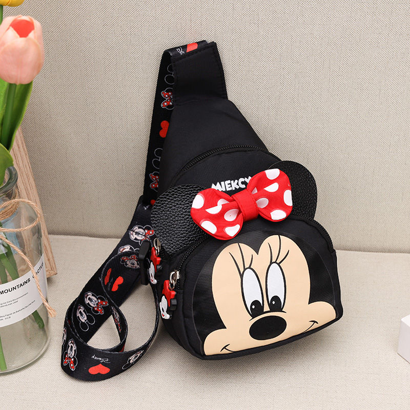 Thumbnail: Mickey & Minnie Sling Chest Bag Cartoon Anime Crossbody Bag Fashionable Casual S