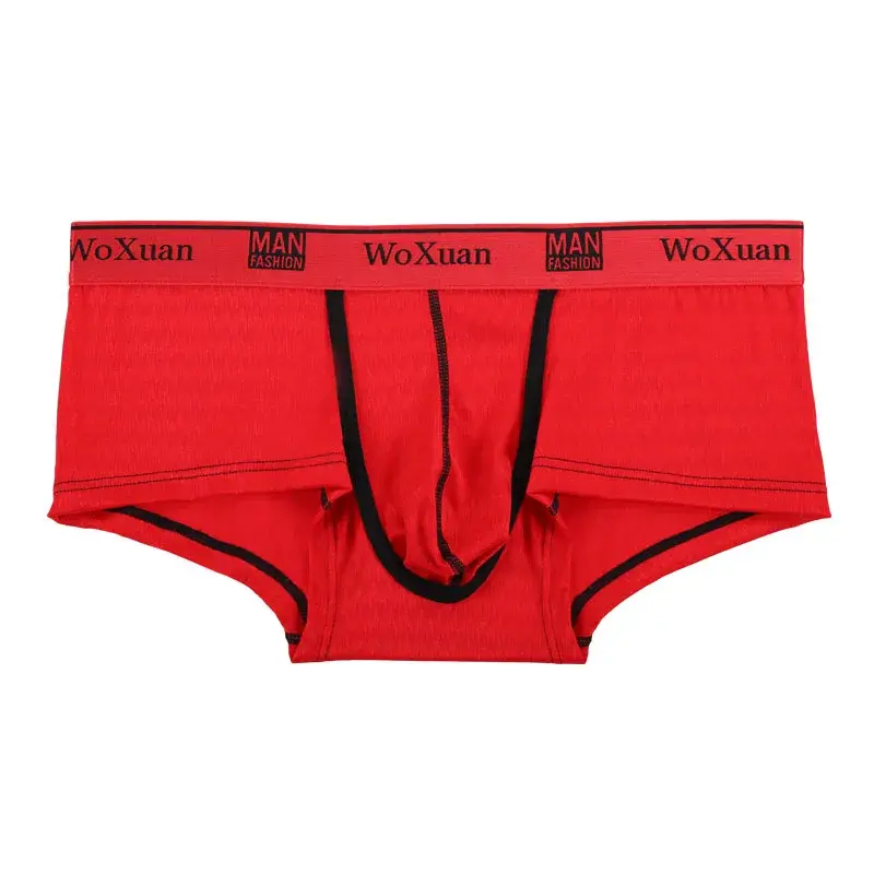 Thumbnail: Men Silk Boxers Shorts Cozy Fashion Ultra-thin Homme Panties M-XXL Breathable Un