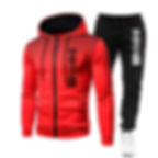Thumbnail: 2025 New Men's zippered hoodie + Casual Pants Set for Autumn and Winter fashion 