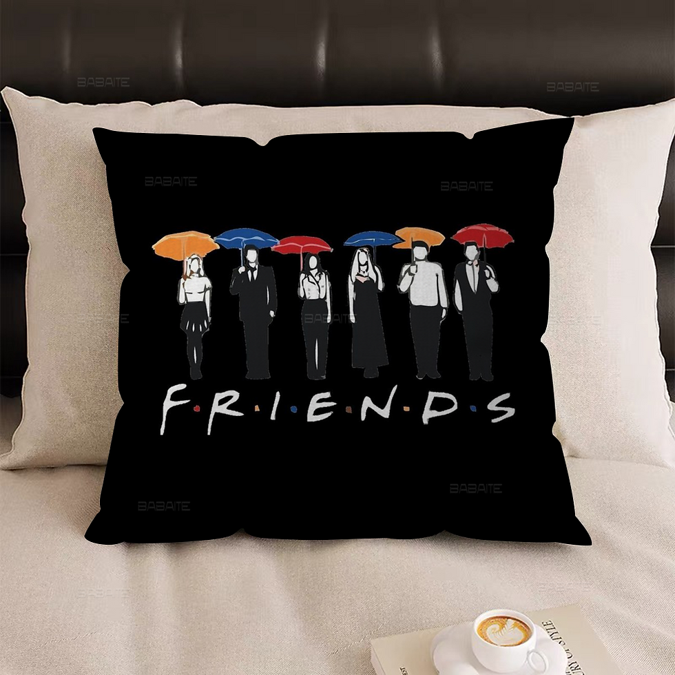 Thumbnail: American TV Series Friends Pillow Cushion Cover Pillowcase Living Room Sofa Home
