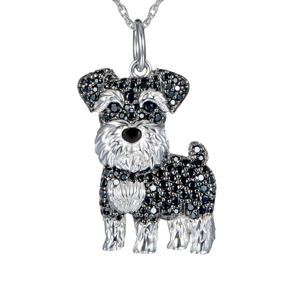 Thumbnail: Creative Cute dog Pendant Necklace Fashion Pet Dog Jewelry Accessories Women's P
