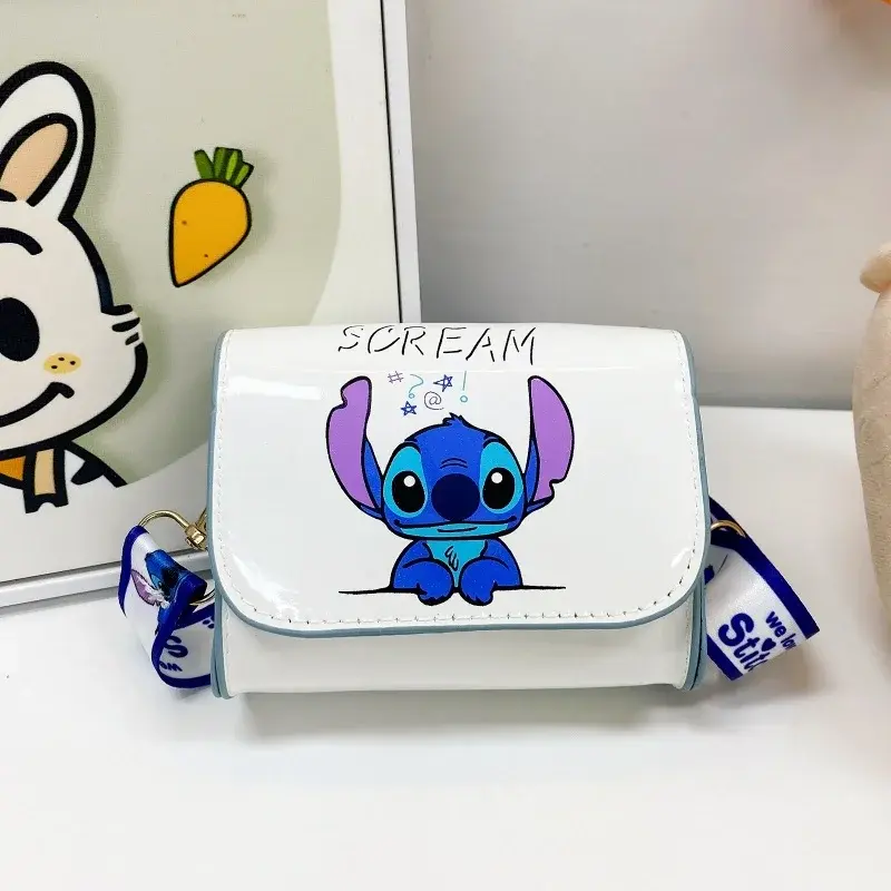 Thumbnail: Anime Cute  Kuromi Stitch Crossbody Bags Girls Women Luxury Brand Bag High Quali