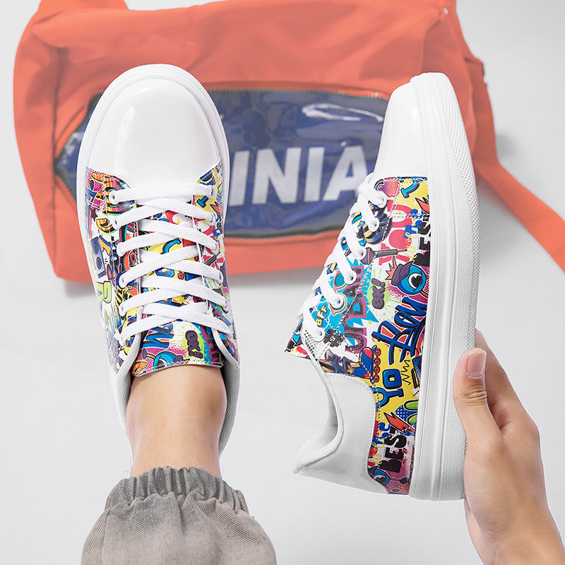 Thumbnail: Hot Sale Gold Silver Sneakers Men Hip Hop Casual Unisex Shoes Tennis Luxury Runn