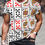 Thumbnail: Mens Lion Print Short Sleeve Crew Neck T-Shirt Soft Breathable Casual Wear Outdo