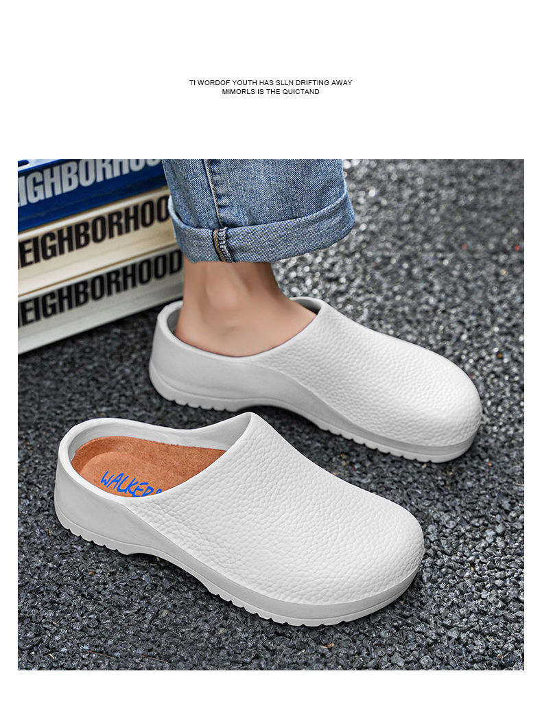 Thumbnail: Summer Waterproof Light Comfortable Chef Shoes Suitable for Hotel Restaurants Ho