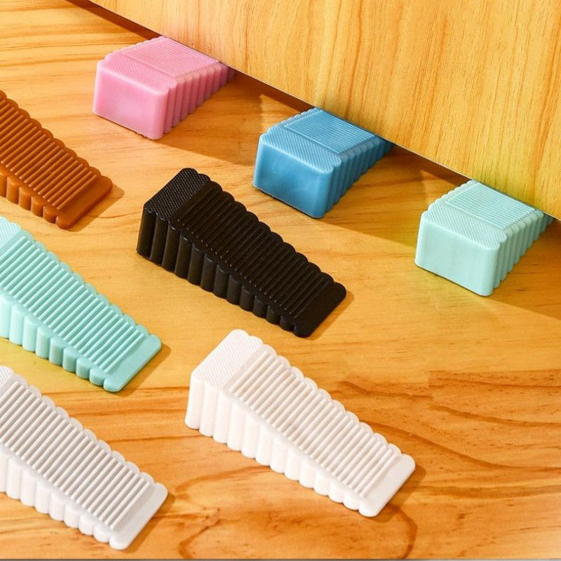 Thumbnail: Safety Silicone Door Stop Stoppers Block Wedge Doorstops Door Stopper Home Offic