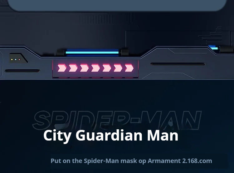 Thumbnail: Marvel Mascara Miles Spiderman Headgear Cosplay Moving Eyes Electronic Mask Spid