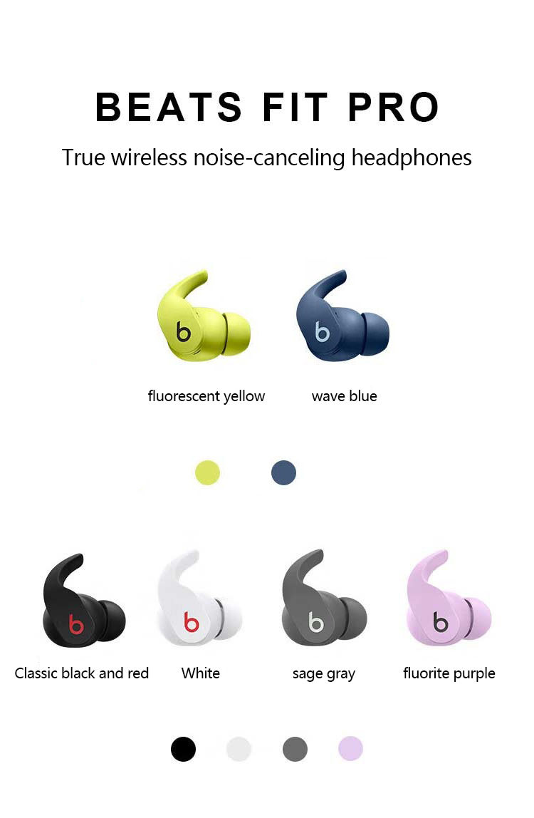 Thumbnail: Beats Fit Pro True Wireless Noise Canceling Bluetooth Headphones In-Ear Sports H