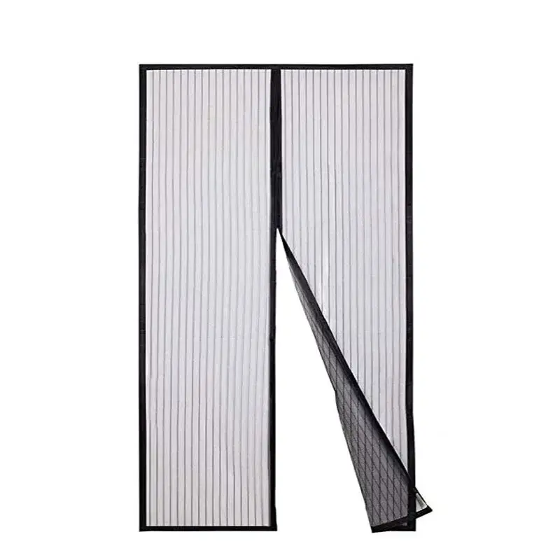 Thumbnail: Heavy Duty Magnetic Screen Door Mesh Curtain Mosquito Net Bug Hands Free Partiti