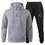 Thumbnail: 2025 Autumn/Winter Men's jogging Fitness sportswear Set: Fashionable long-sleeve