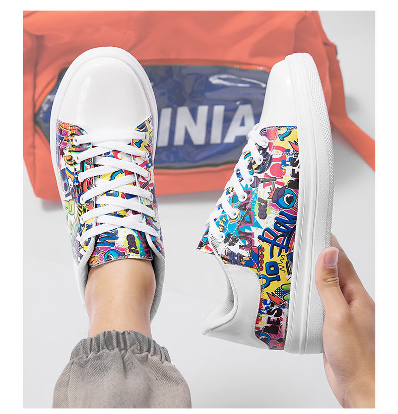 Thumbnail: Hot Sale Gold Silver Sneakers Men Hip Hop Casual Unisex Shoes Tennis Luxury Runn