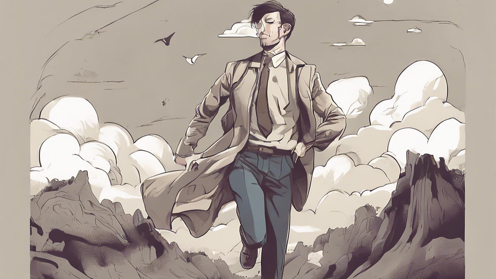 Man running