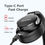 Thumbnail: awei A710BL ANC Noise Cancelling Headphone Handsfree Bluetooth Wireless