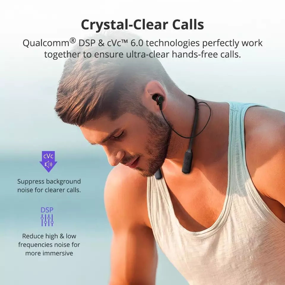 Thumbnail: Tronsmart Encore S2 Plus Bluetooth 5.0 Neckband  Headphones