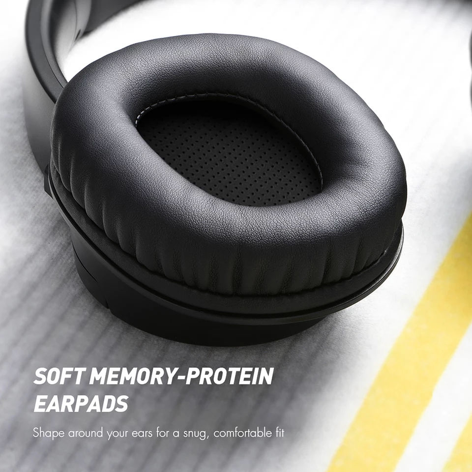 Thumbnail: Mpow H7 Wireless/Wired Headphones Bluetooth Headset with Microphone