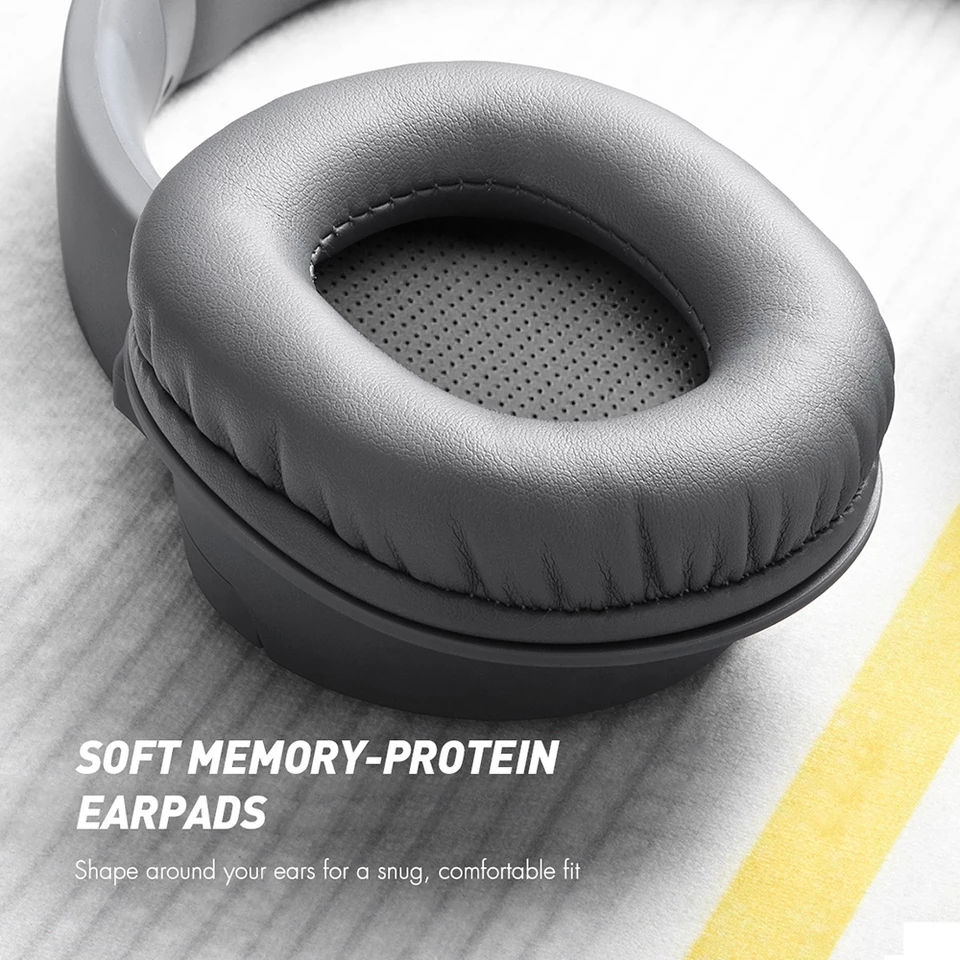 Thumbnail: Mpow H7 18h Playing Time Over Ear Bluetooth Wireless/Wired Headphones