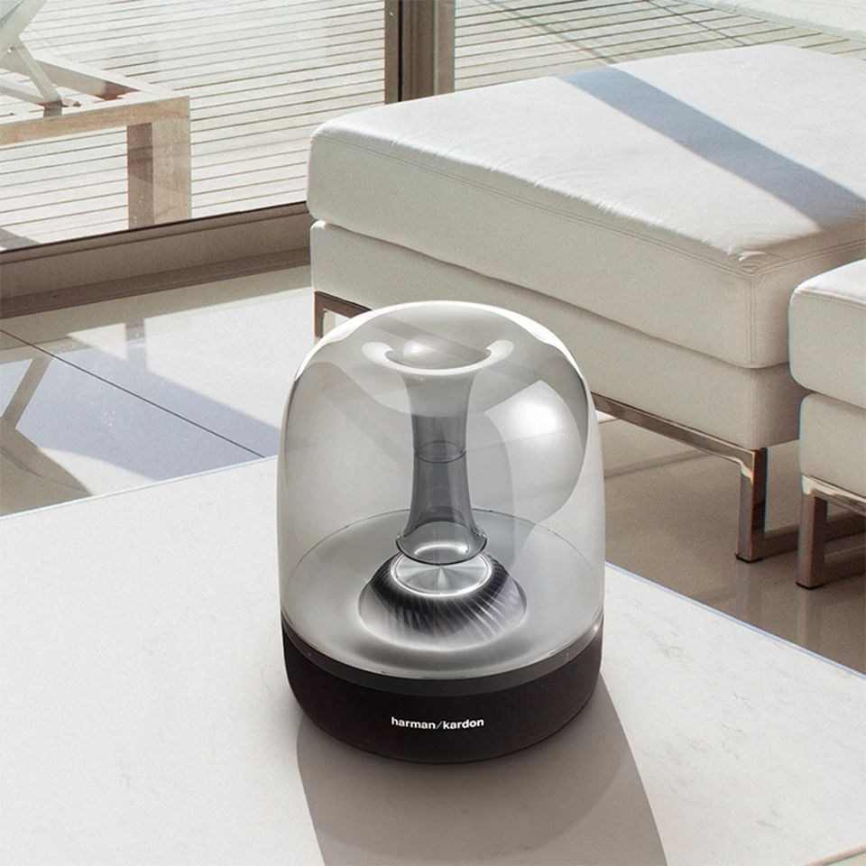 Thumbnail: Harman Kardon AURA STUDIO 2 Wireless Speaker with LED Ambient Lighting Deep Bass