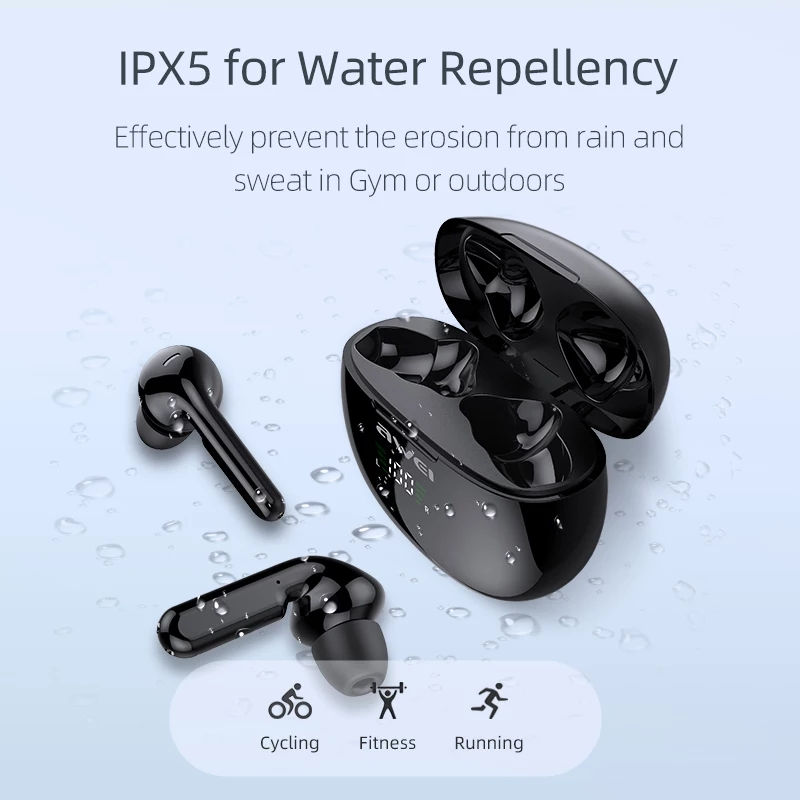 Thumbnail: AWEI T15P TWS Earbuds Bluetooth Headphones Wireless
