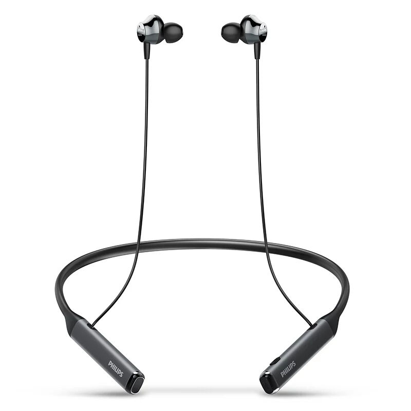 Thumbnail: Philips TAPN505 High Resolution Wireless Bluetooth Neckband Headset Active ANC N