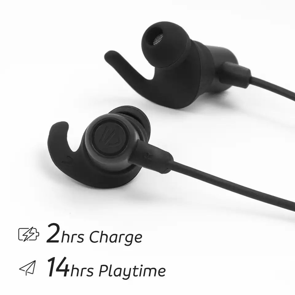 Thumbnail: SounPEATS Bluetooth 5.0 Wireless Earphones IPX8 Waterproof Sports