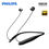 Thumbnail: Philips SHB4205 Wireless Headphones/ Bluetooth Earphone/ Neckband Headsets