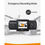 Thumbnail: Anker Roav DashCam Duo, Dual FHD 1080p Dash Cam, Wide Angle Cameras, Supercapaci