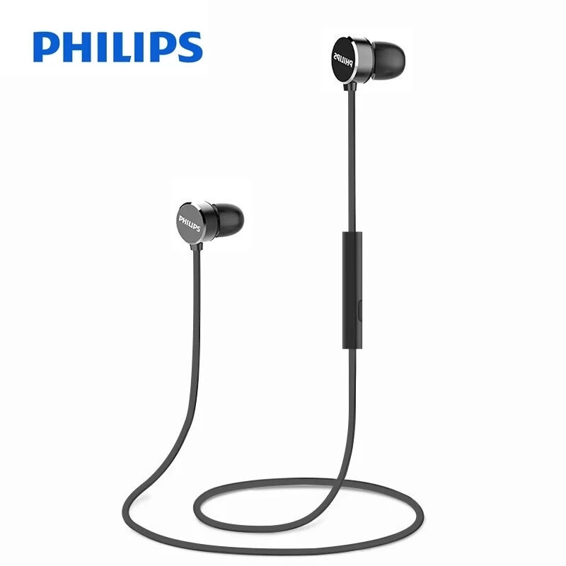 Thumbnail: PHILIPS TAUN102 Bluetooth 5.0 In-ear Headset Hanging neck Magnetic