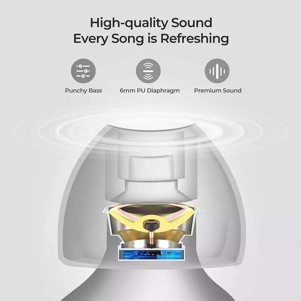 Thumbnail: Mpow Mbits S True Wireless Earbuds Bluetooh 5.0 iPX8 Waterproof Earphones