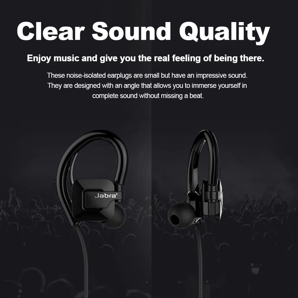 Thumbnail: Jabra Step Wireless Bluetooth Earphone Sport Waterproof Earbuds