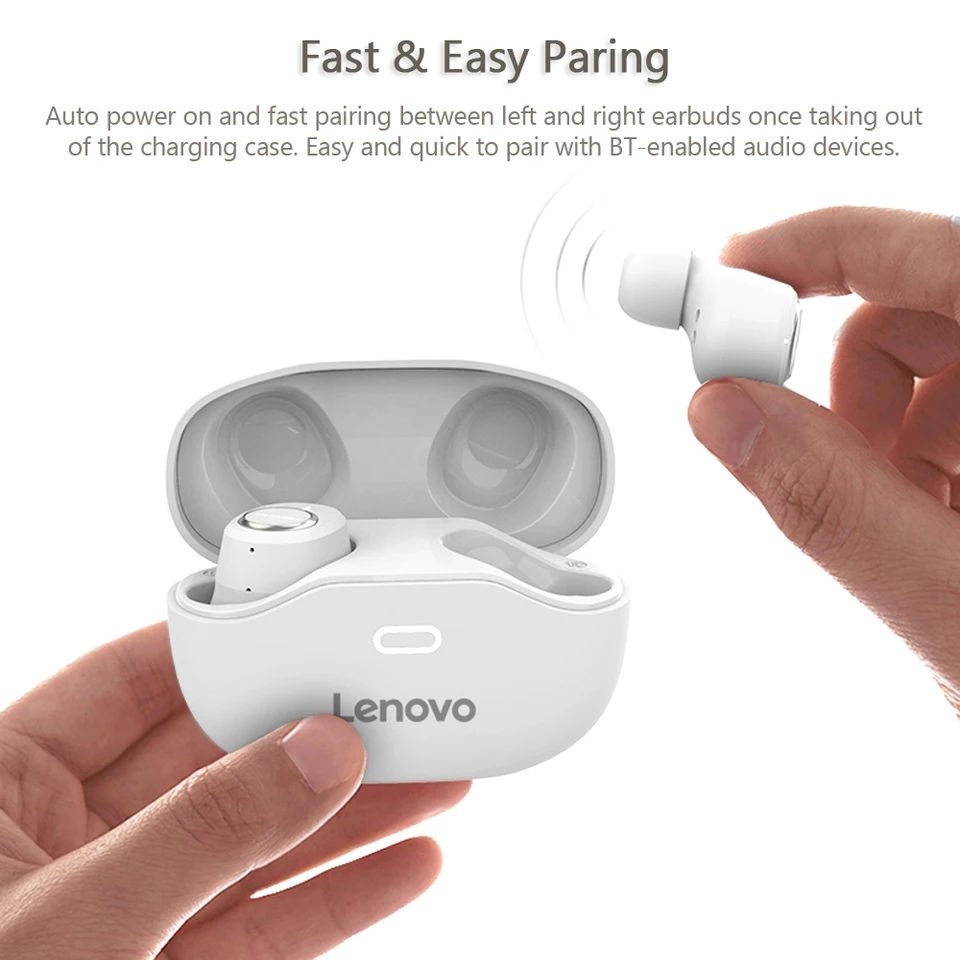 Thumbnail: Lenovo X18 TWS Wireless Earphone Bluetooth 5.0 Dual Stereo Bass