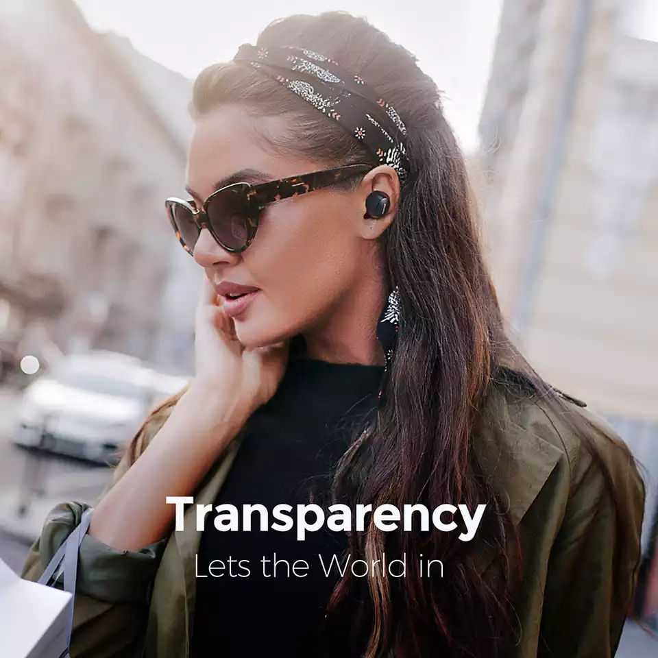 Thumbnail: Mpow X6 Bluetooth Earphones Hybrid Active Noise Cancelling Wireless