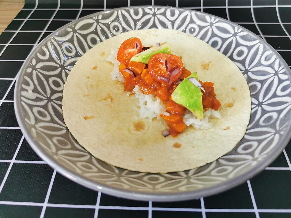 Vegan burrito